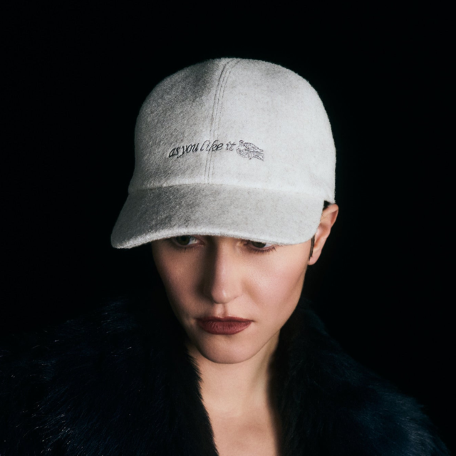 IRIS47｜posture cap キャップ ウール カシミヤ - H.O.V(フォブ