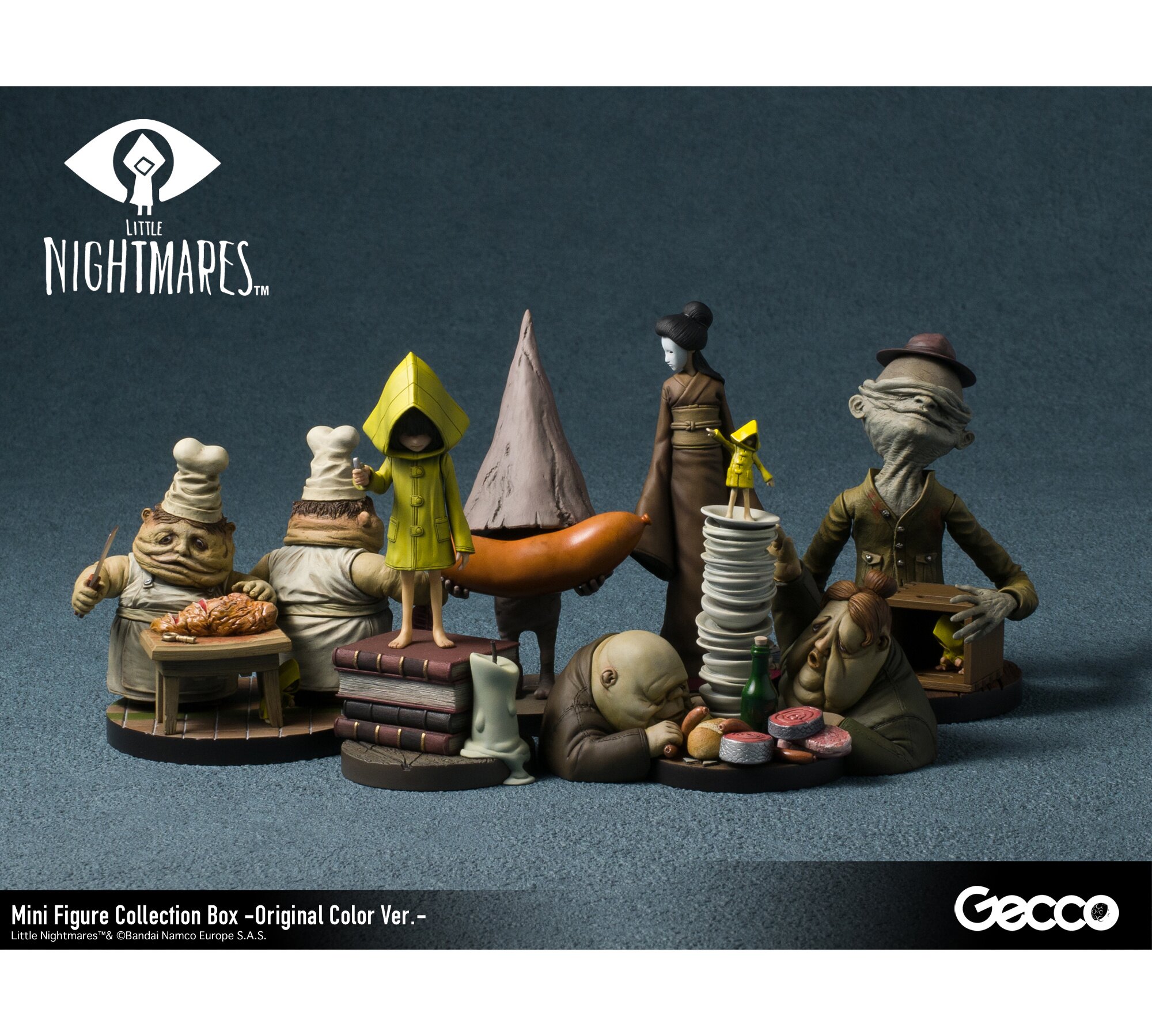 Little Nightmares Mini Figure Collection Box Set Original Color
