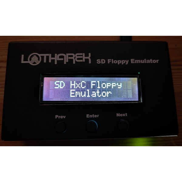 HxC SD MAX Floppy Emulator (Black LCD)