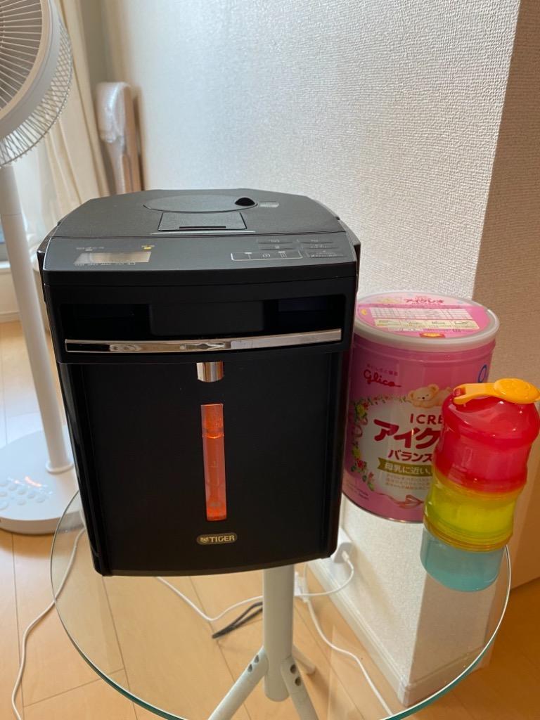 とく子さん 電気ポット 小型 2リットル タイガー おしゃれ 蒸気レス
