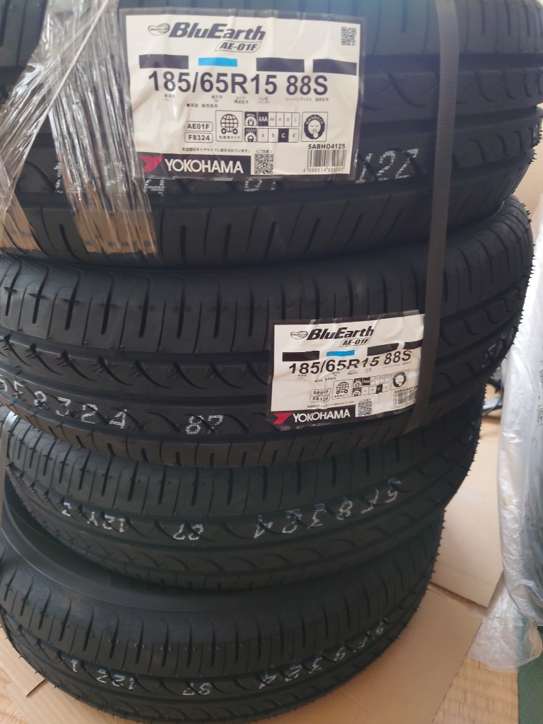 BluEarth 4本セット 185/65R15 88S ヨコハマ ブルーアース AE-01F