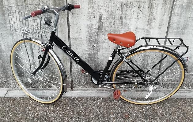 自転車 シティサイクル 27インチ Celesteno(セレスティーノ) 低床