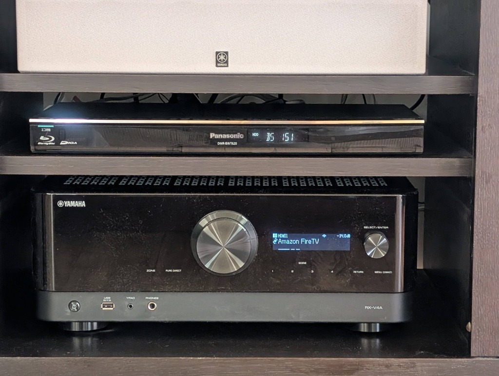 YAMAHA - RX-V4A（5.1ch・AVレシーバー）【在庫有り即納】のレビュー