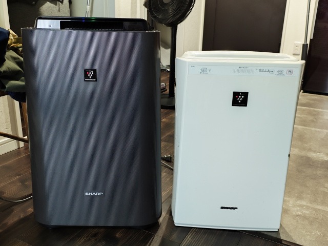 SHARP プラズマクラスター7000 加湿空気清浄機 KC-J50-CH ブラウン