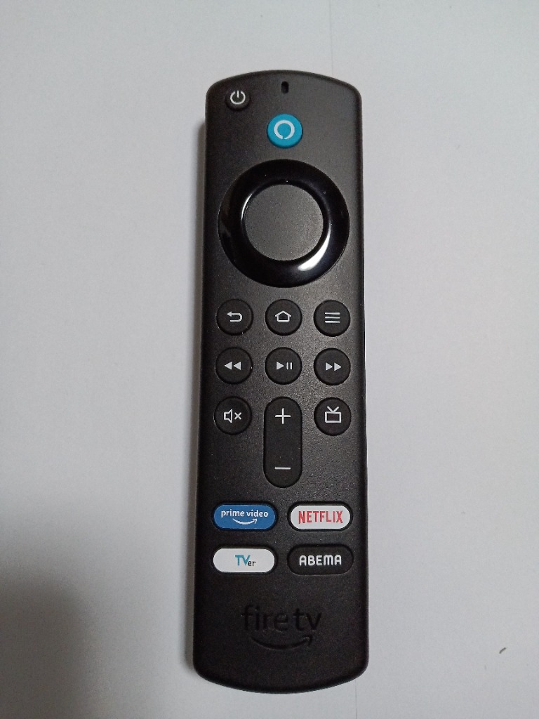 Fire TV Stick - Alexa対応音声認識リモコン(第3世代)付属