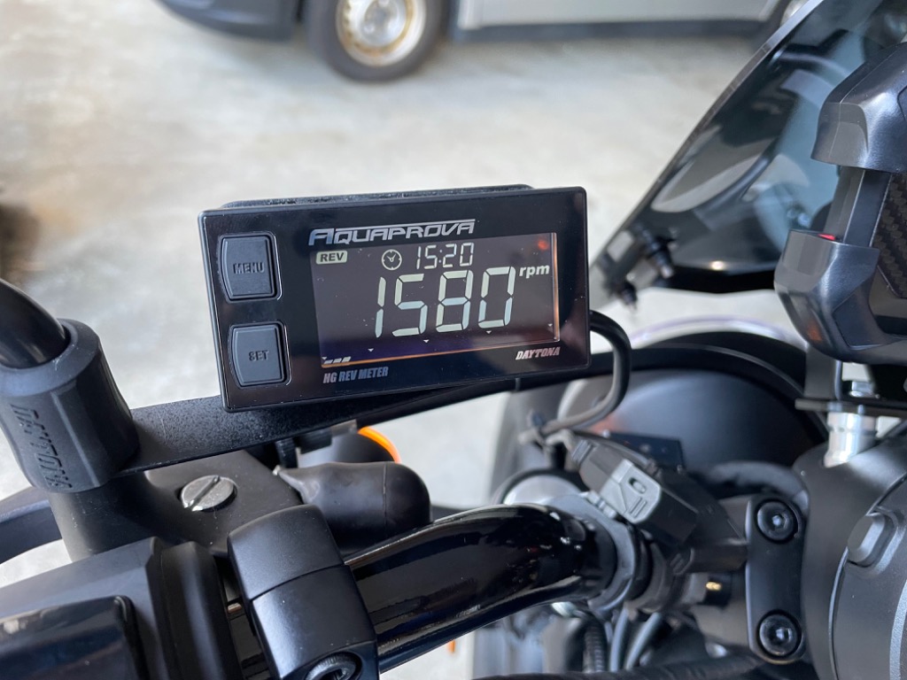 デイトナ DAYTONA バイク用 デジタルタコメーター AQUAPROVA(アクア