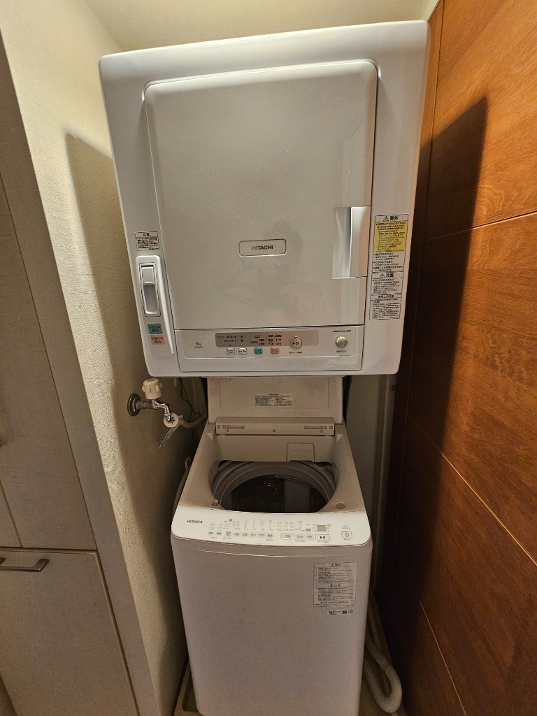 日立（HITACHI） 衣類乾燥機 DE-N60HV ピュアホワイト 乾燥6.0kg