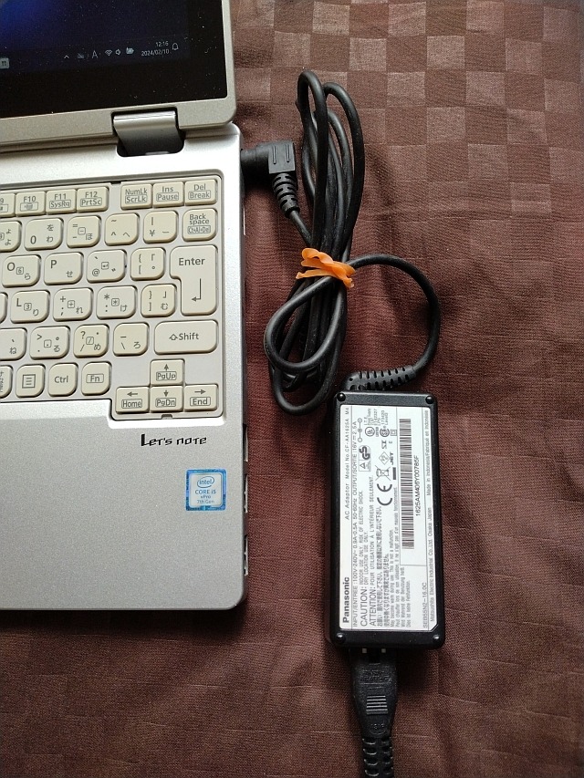 Panasonic（パナソニック） Panasonic Let's note ACアダプタ 16V~2.5A