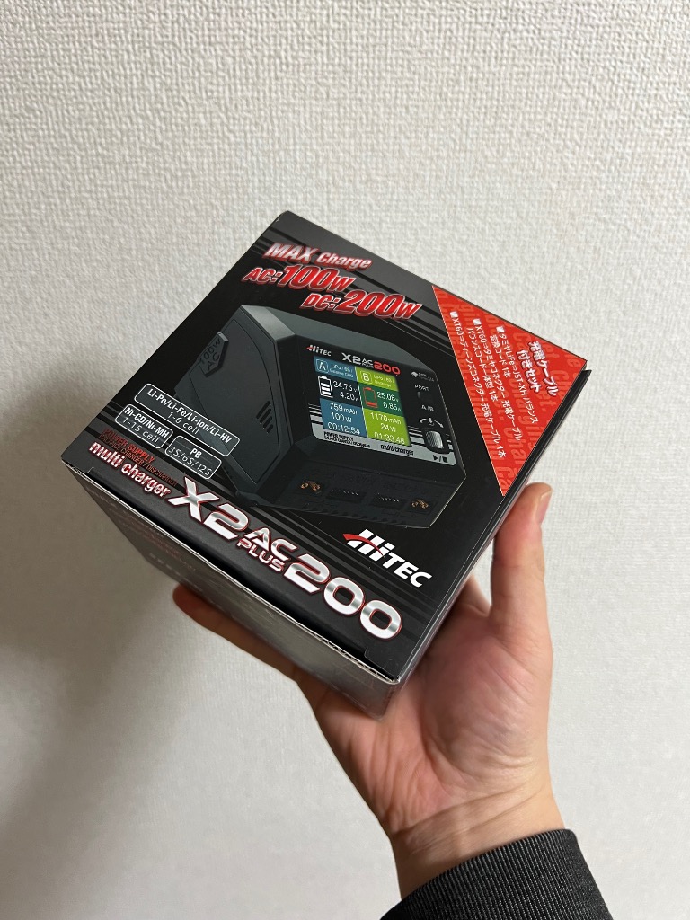HiTEC（ハイテック） Multi Charger X2 AC PLUS 200 充電ケーブル