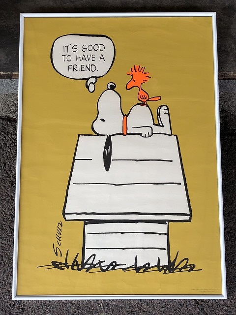 SNOOPY ポスター 1958年イースターエッグ