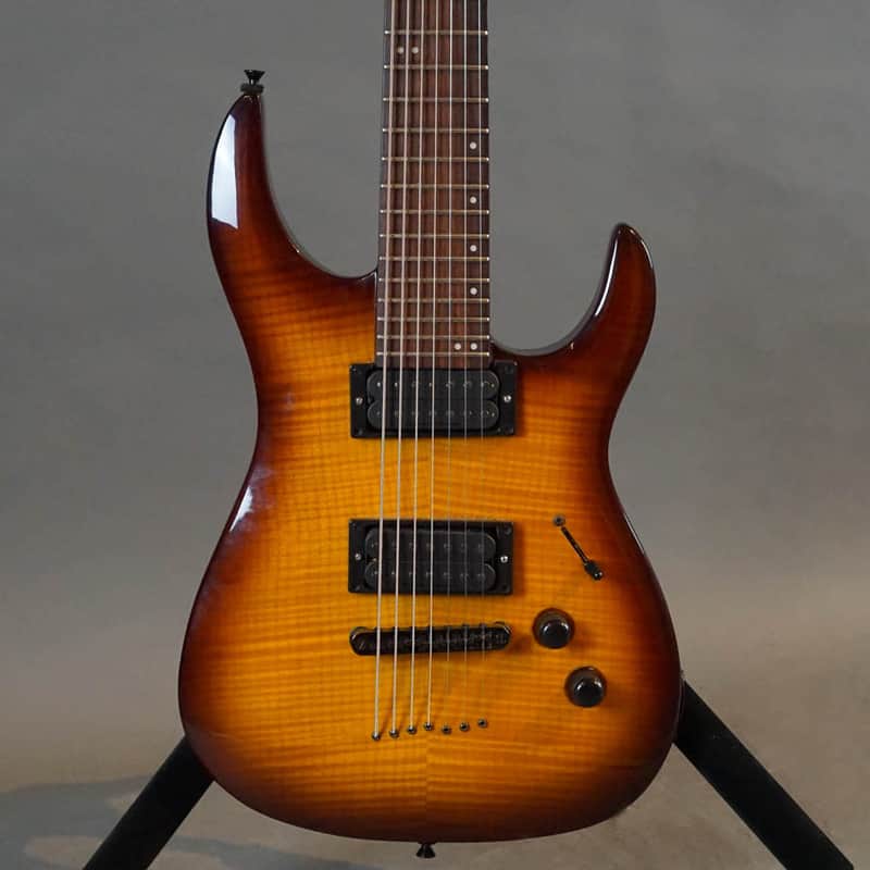 Legator N7-200 Series Ninja 7 String Neck Through Sunburst - Used