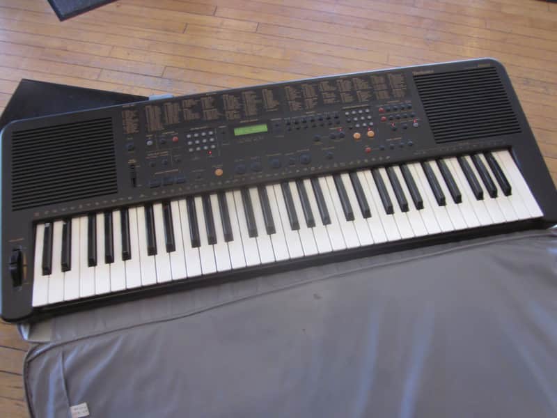 Technics PCM Keyboard SX-KN650 61-Keys w/ Original Case, Owner's