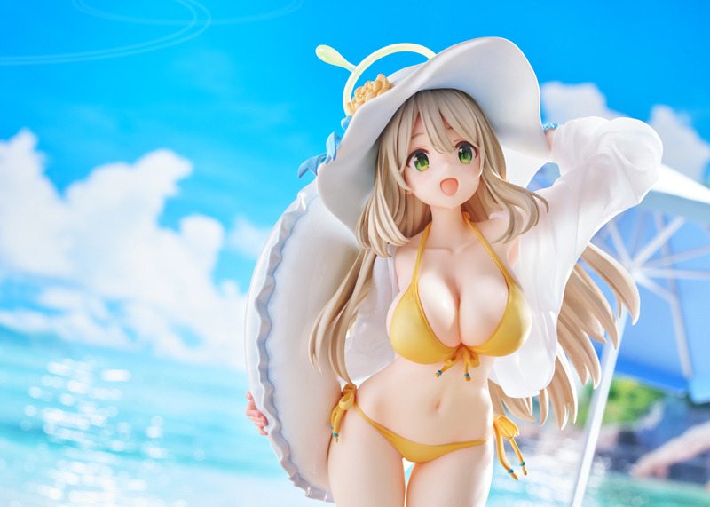 破壊力高め”の黄色ビキニ！『ブルアカ』より「ノノミ(水着)」1/7