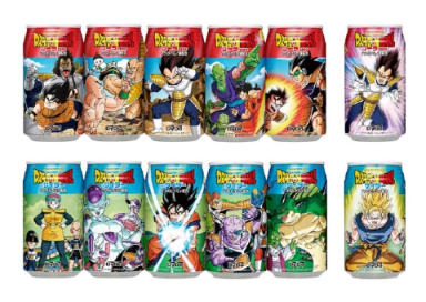 ダイドー、「ドラゴンボール」コーラ＆サイダー発売 ― 7つのアミノ酸と