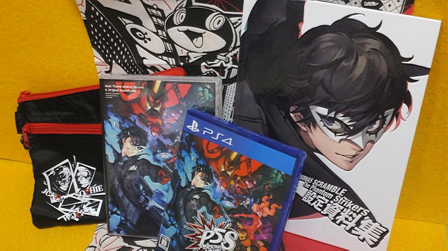 ペルソナ5 スクランブル』人気沸騰の限定版を開封！ 全45曲収録のCD