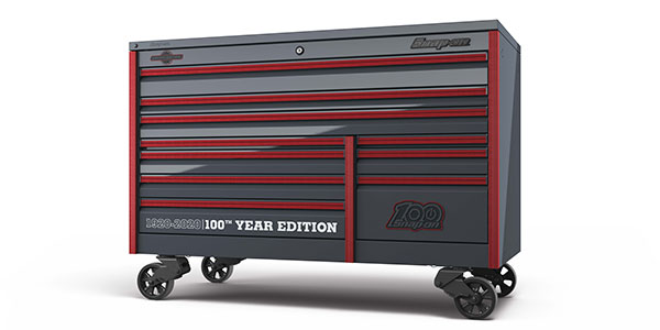 Snap-on Celebrates 100TH Anniversary with Special-Edition Toolbox