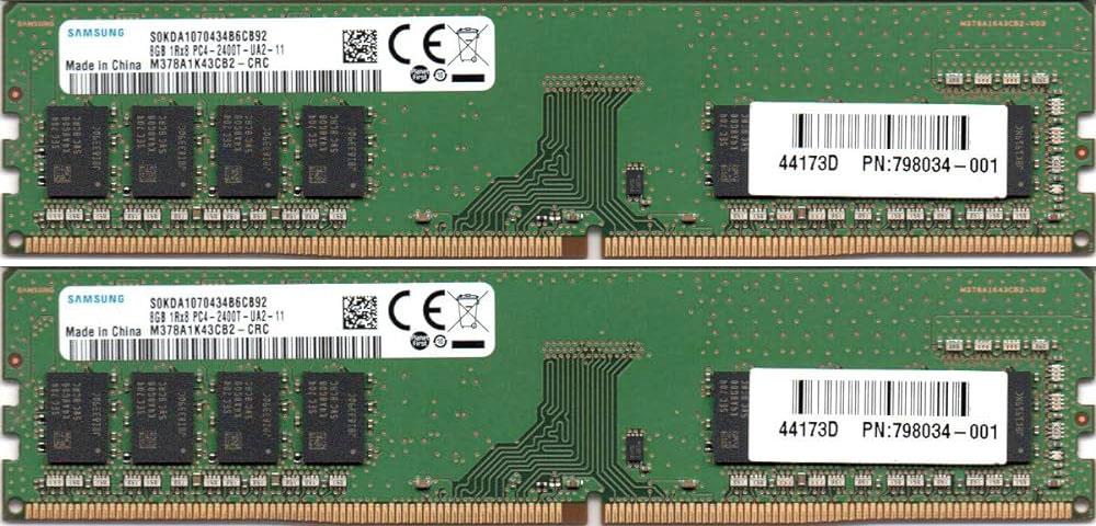 Samsung 16GB (2 x 8GB) DDR4 2400Mhz Desktop Memory RAM DIMM PC4