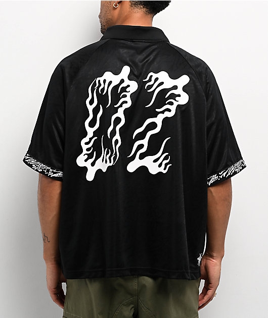 Nike SB Dri-FIT Jacquard Black Skate Jersey | Zumiez