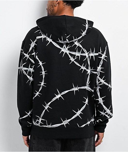 Broken Promises Wired Black Hoodie | Zumiez