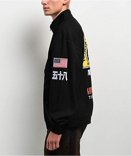 HUF x Land Cruiser Overland Touring Black Jacket | Zumiez
