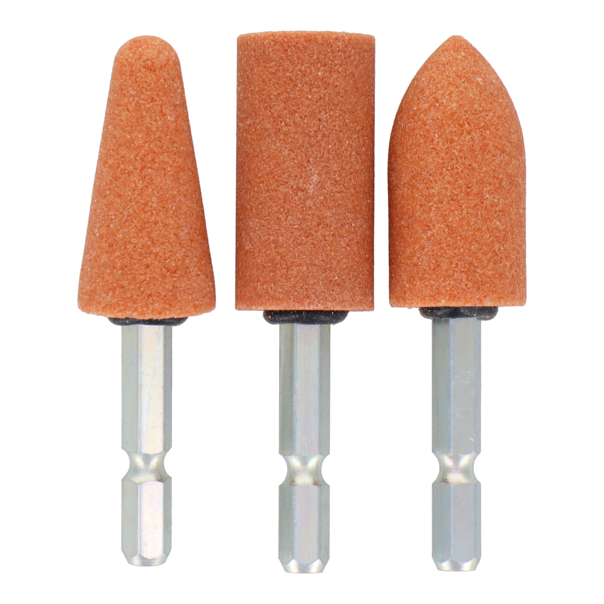 SET3-WA6AS 切削・研磨 軸付砥石（六角軸） 六角軸軸付砥石 傘・円筒