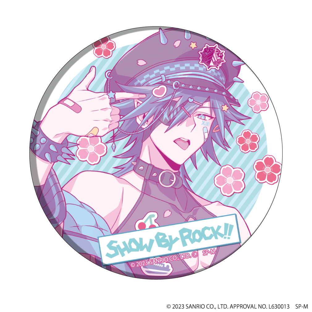 SHOW BY ROCK!!｜缶バッジ「SHOW BY ROCK!!」30/桜ver