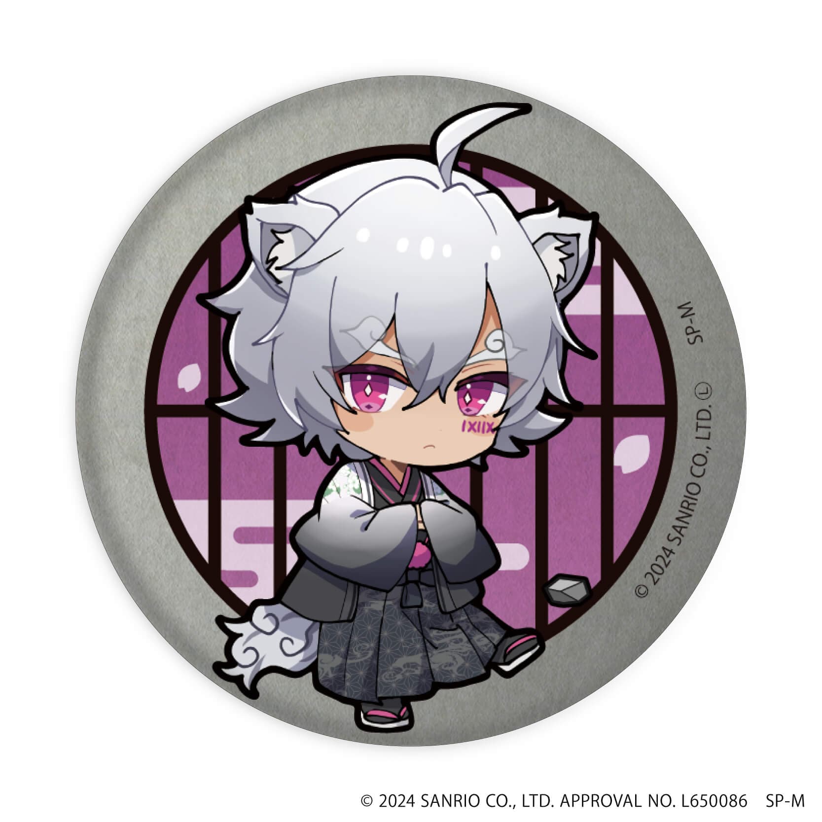 SHOW BY ROCK!!｜缶バッジ「SHOW BY ROCK!!」45/和服ver. ブラインド(9