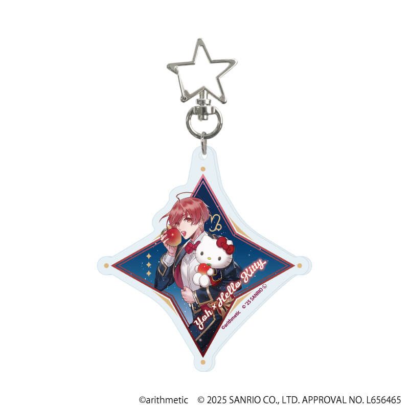Starry☆Sky×サンリオキャラクターズ｜星型ナスカンアクリル