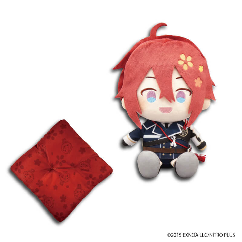 第4弾座布団風クッション｜「わんぱく！刀剣乱舞」ぬいぐるみ&座布団風