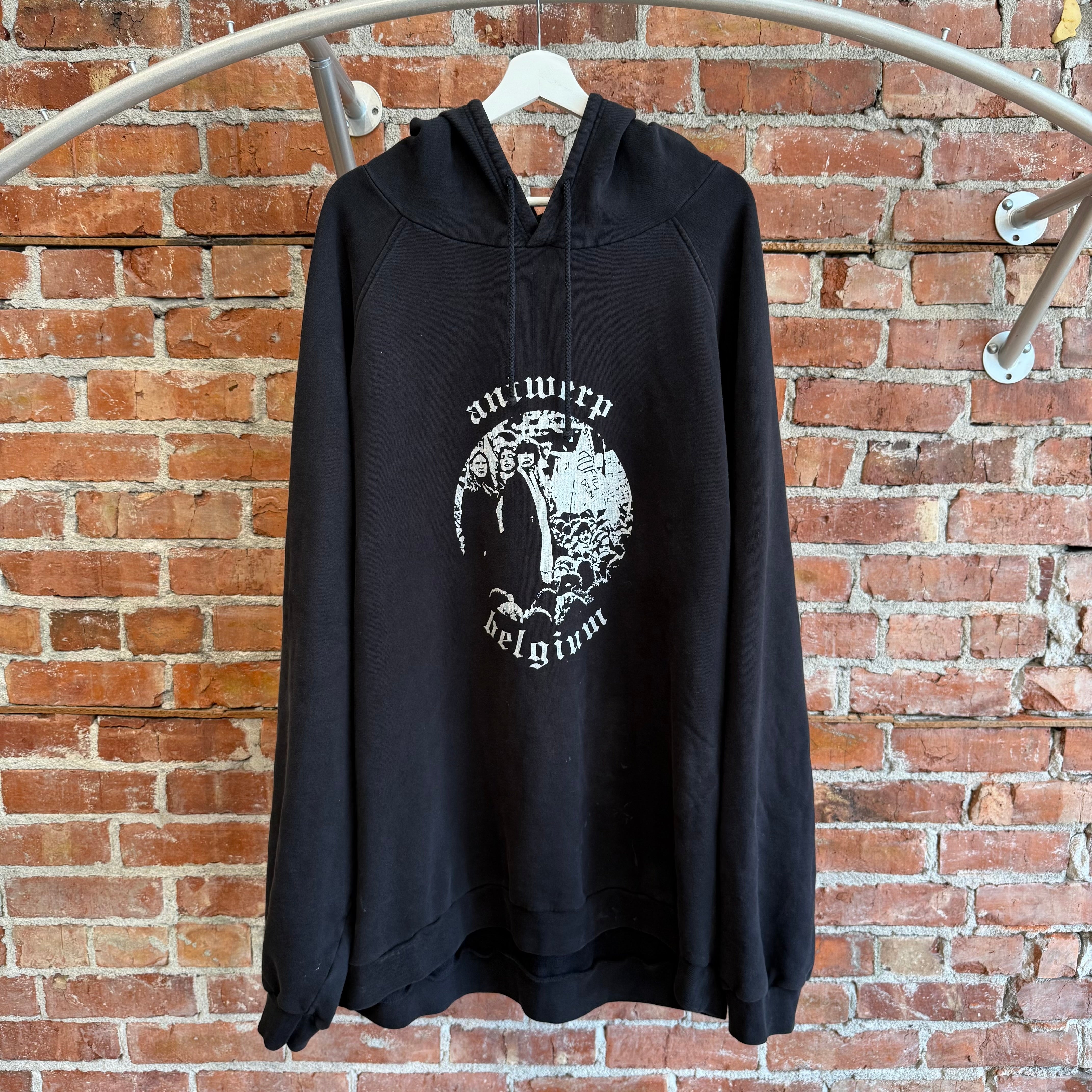 RAF SIMONS REDUX ANTWERP HOODIE 'BLACK' – Sadō Room