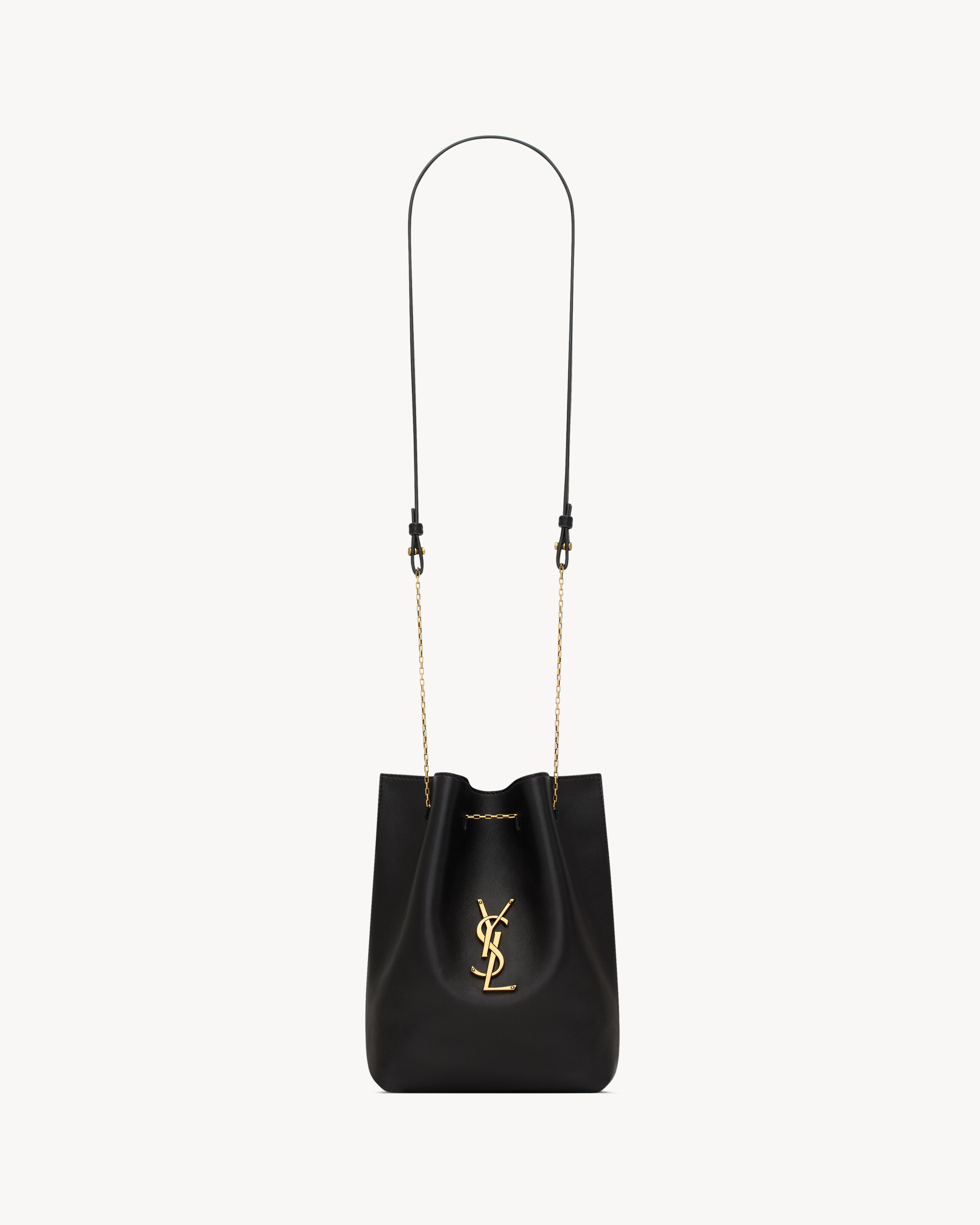 ポーチ（ラムスキン） ブラック | Saint Laurent | YSL JA-JP