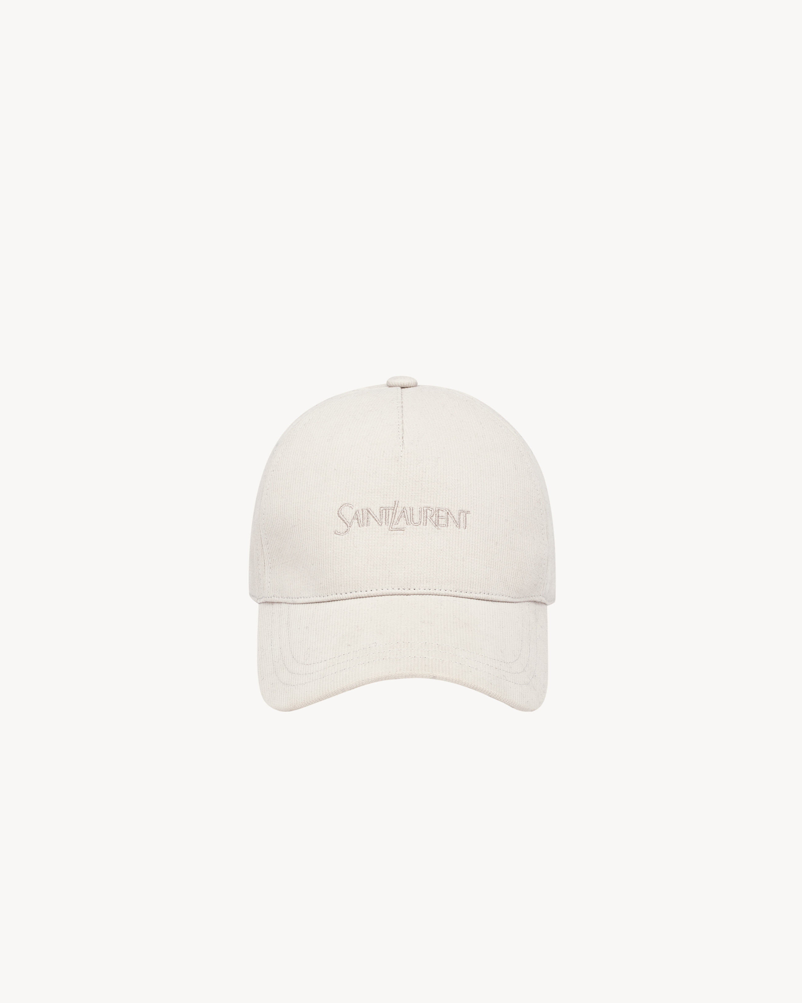 サンローラン キャップ（コーデュロイ） ホワイト | Saint Laurent