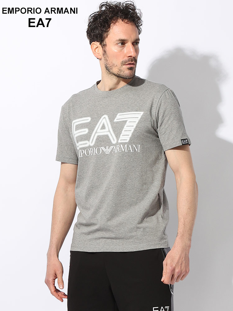 EMPORIO ARMANI EA7 (エンポリオ アルマーニ) ロゴプリント クルー