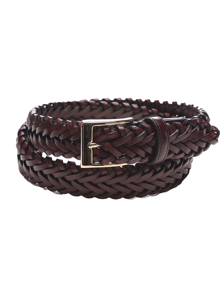 LARDINI (ラルディーニ) アンティークバックル レザーベルト