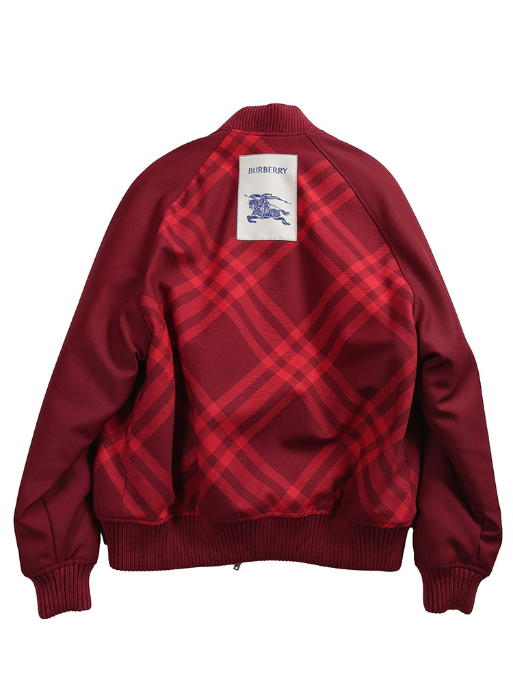 BURBERRY (バーバリー) リバーシブル チェック柄 フルジップ