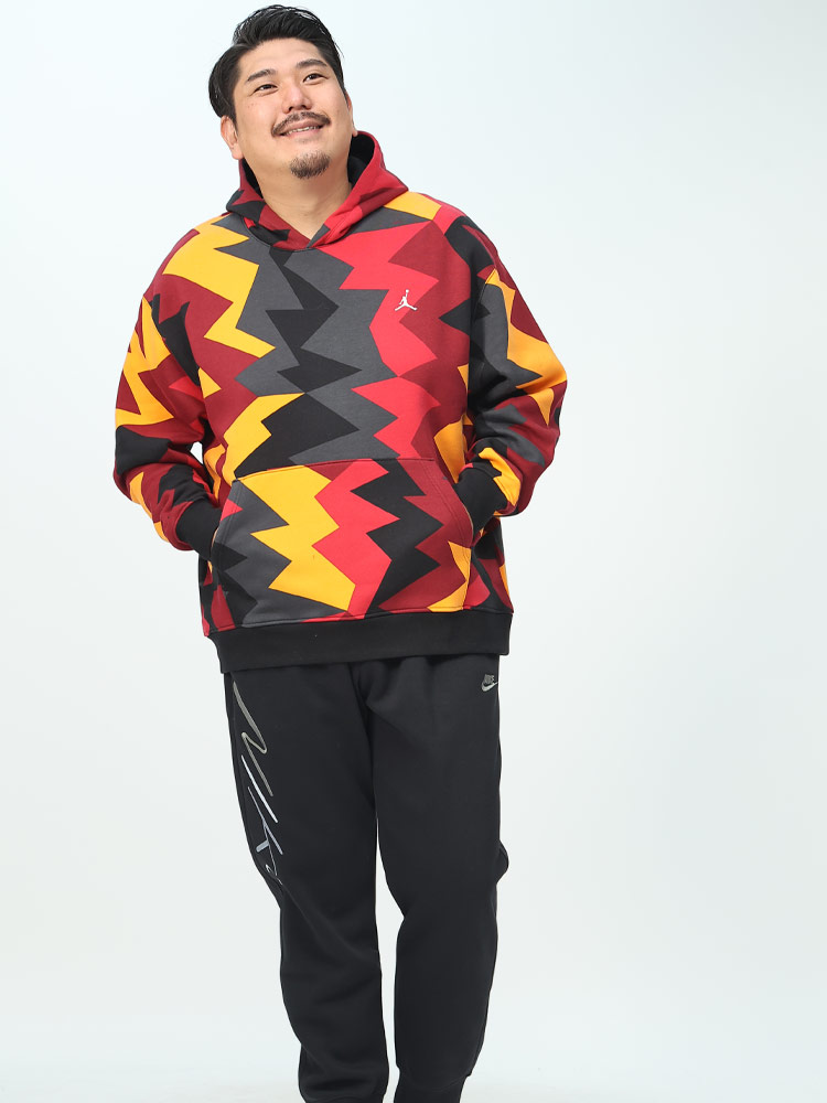 Jordan Flight MVP Fleece Hoodie 総柄 プリント プルオーバー
