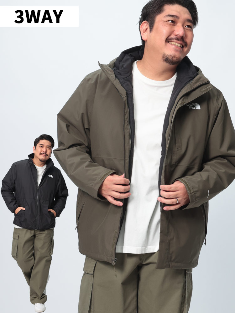 3WAY フルジップ ジャケット DRYVENT CARTO TRICLIMATE JACKET