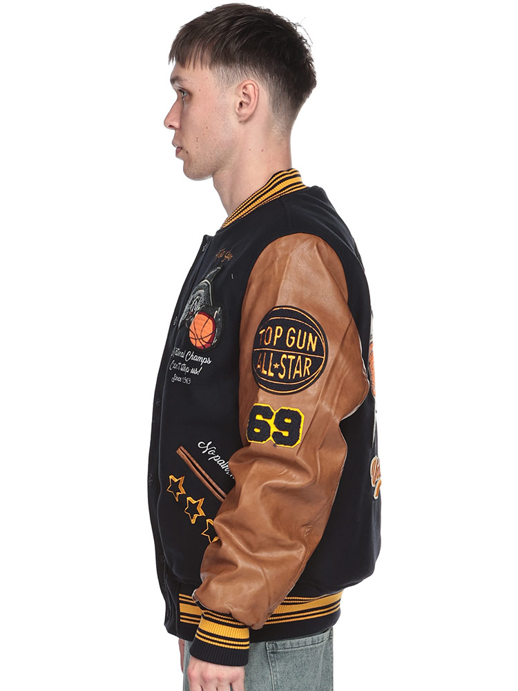 TOPGUN (トップガン) シャーク 切り替え フルジップ ボンバー
