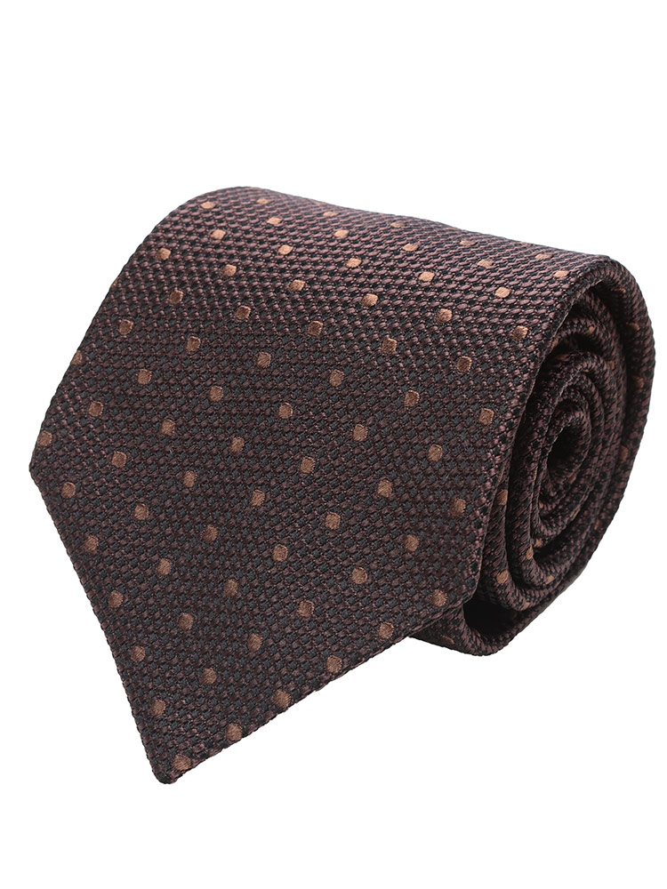 TOM FORD (トムフォード) ドット柄 シルクネクタイ TFSTN001S0152