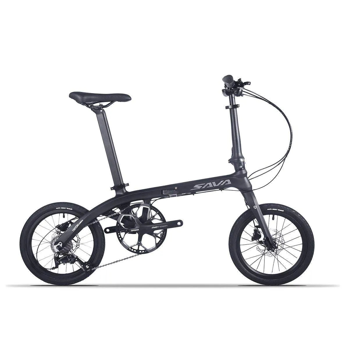 16 Inch Z2 Carbon Folding Bike - Compact & Efficient – SAVA Carbon