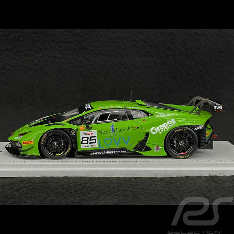 Lamborghini Huracan GT3 Evo 2 n° 85 Winner 24h Spa 2023 1/43 Spark