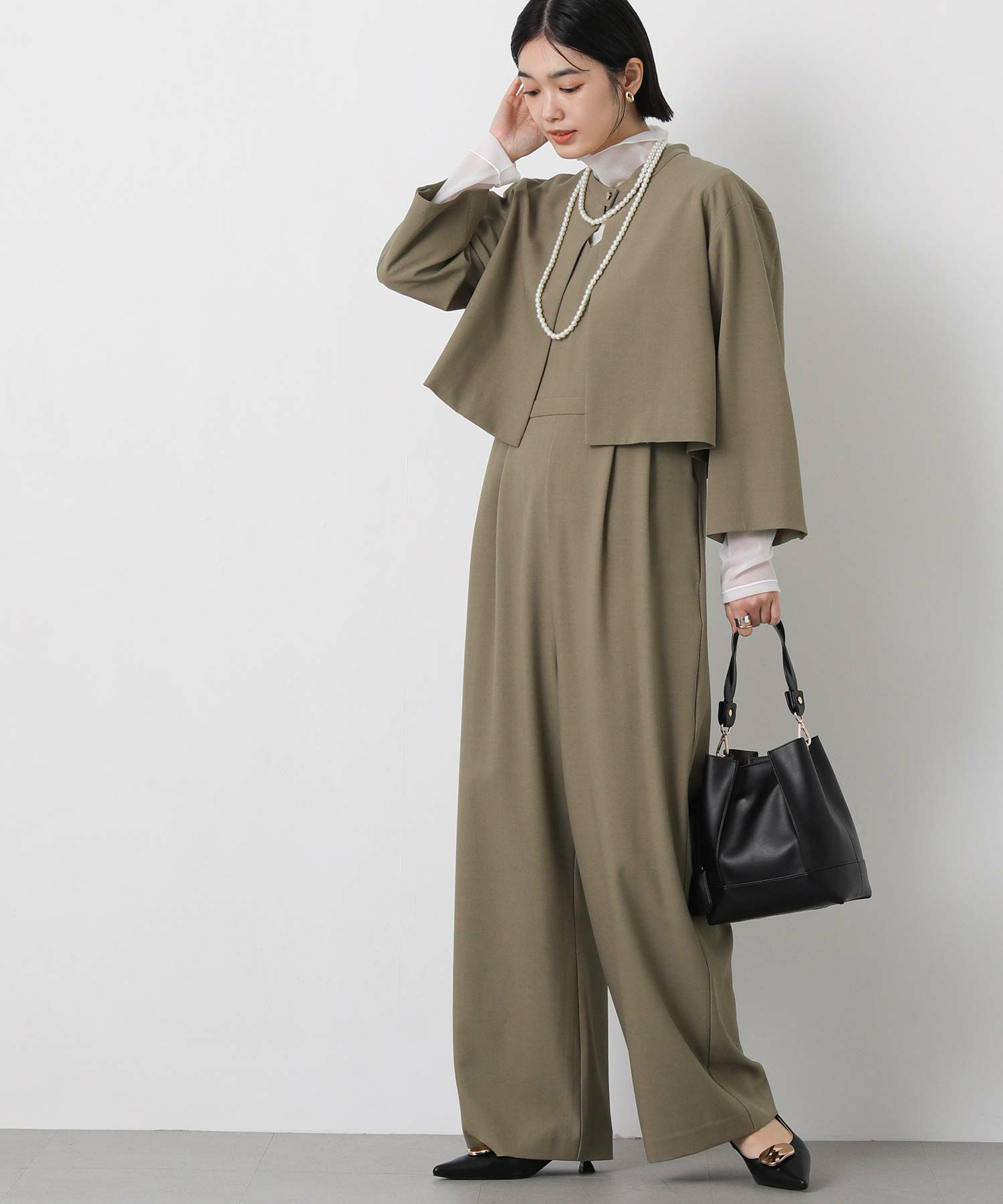 Gready Brilliantジャケット付きサロペット | SEKIMIKI Online