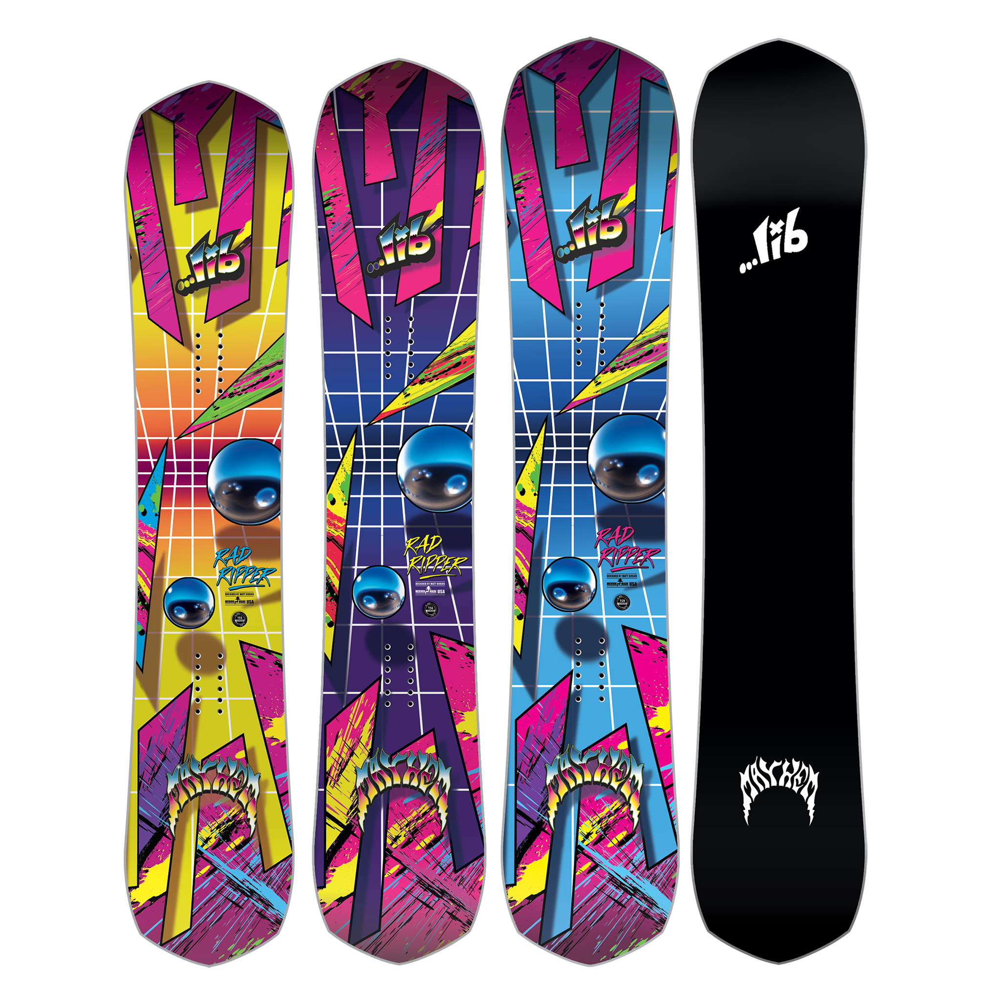 Lib Tech Mayhem Rad Ripper Snowboard 2025 – Ski Pro AZ