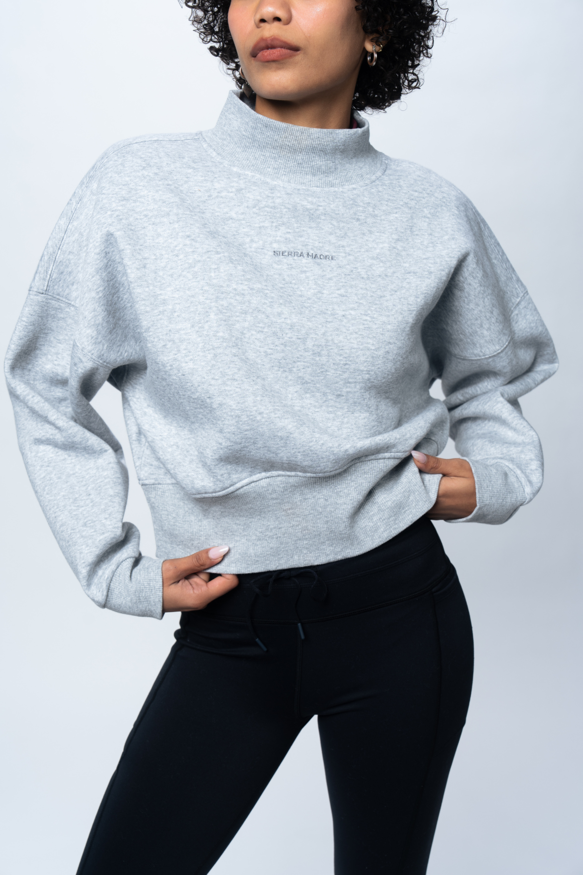 SportFleece Mock Neck Pullover | Sierra Madre Women's Golf Attire