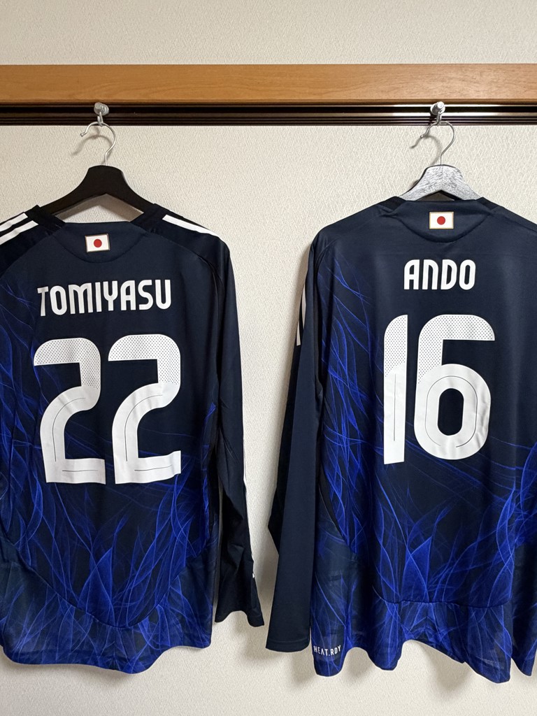 アディダス サッカー日本代表 2024 ホーム オーセンティック 長袖