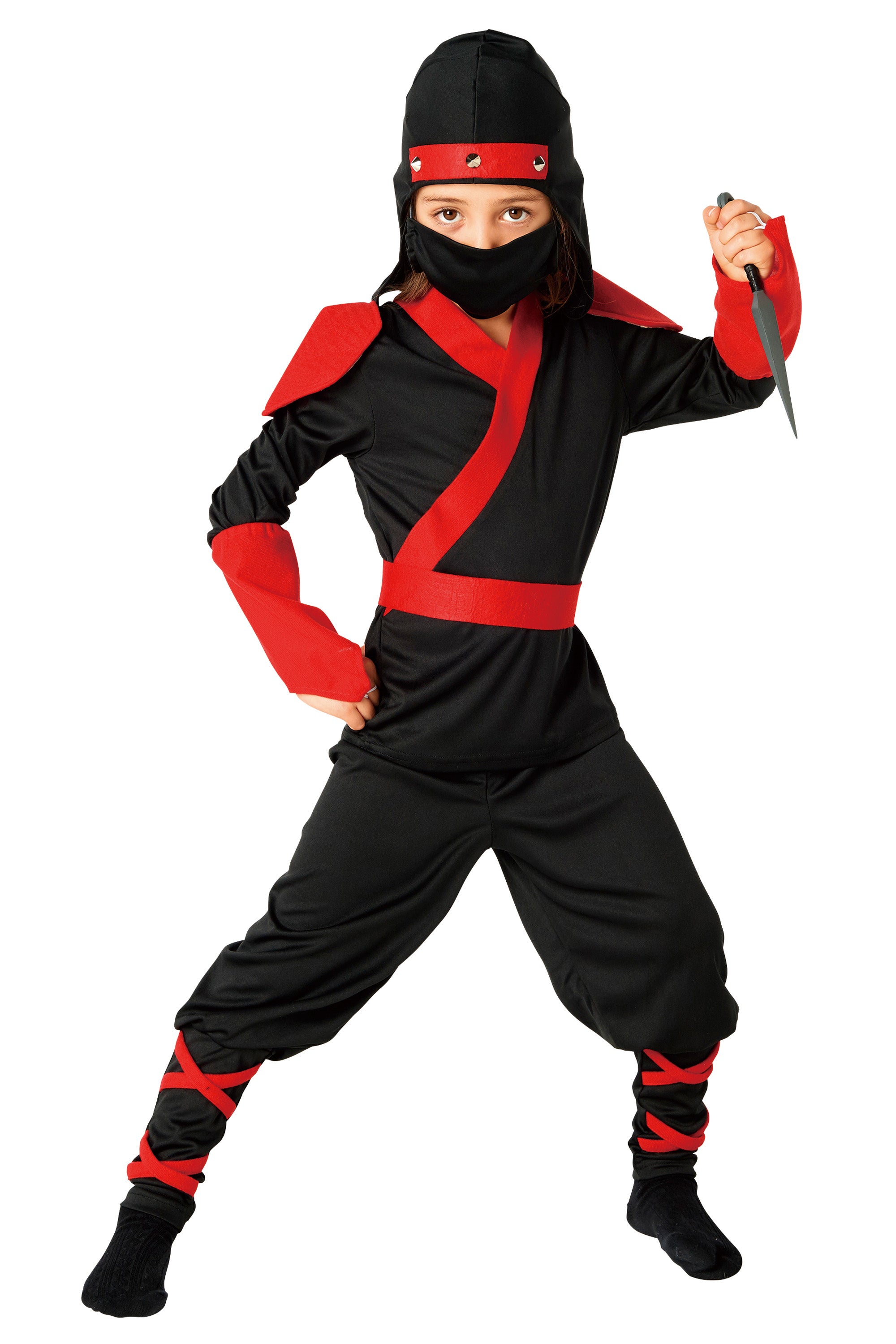 コスプレ キッズ こども 忍者 ハロウィン 忍者ファイター 男の子 120cm