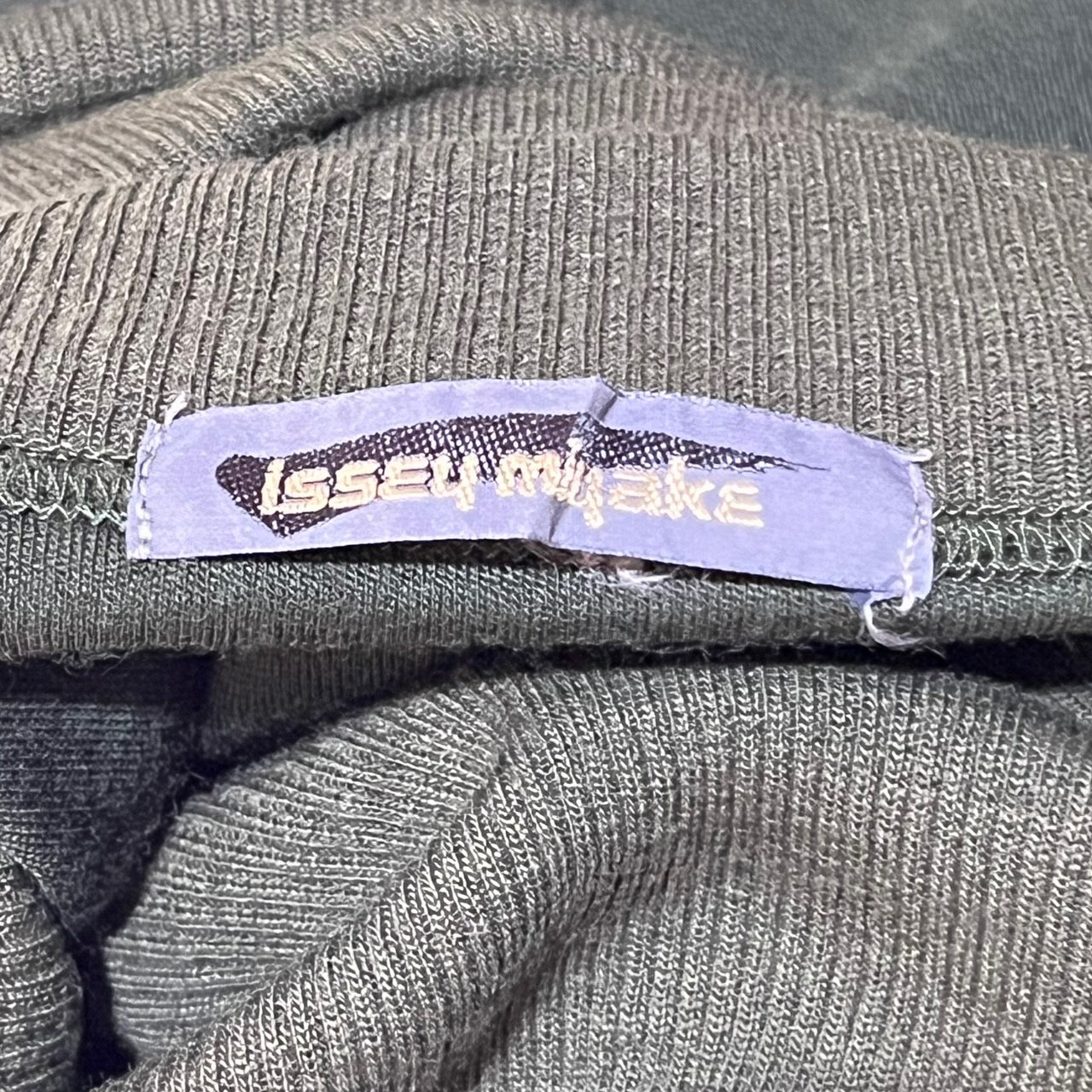 ISSEY MIYAKE(イッセイミヤケ) 80's筆タグ ウール ニット 切替