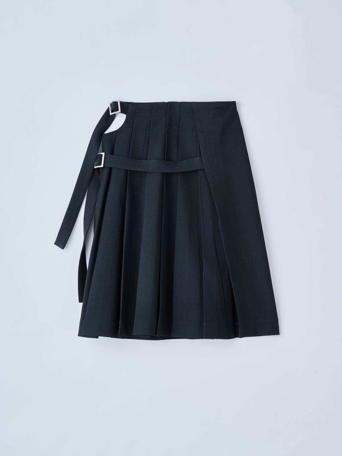 TĔLOPLAN（テーロプラン）Obrecht Skirt プリーツラップスカート