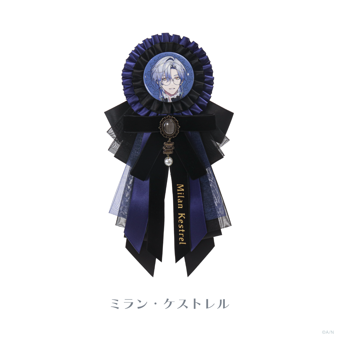 Gothic Night】缶バッジ付きロゼット｜にじさんじオフィシャルストア