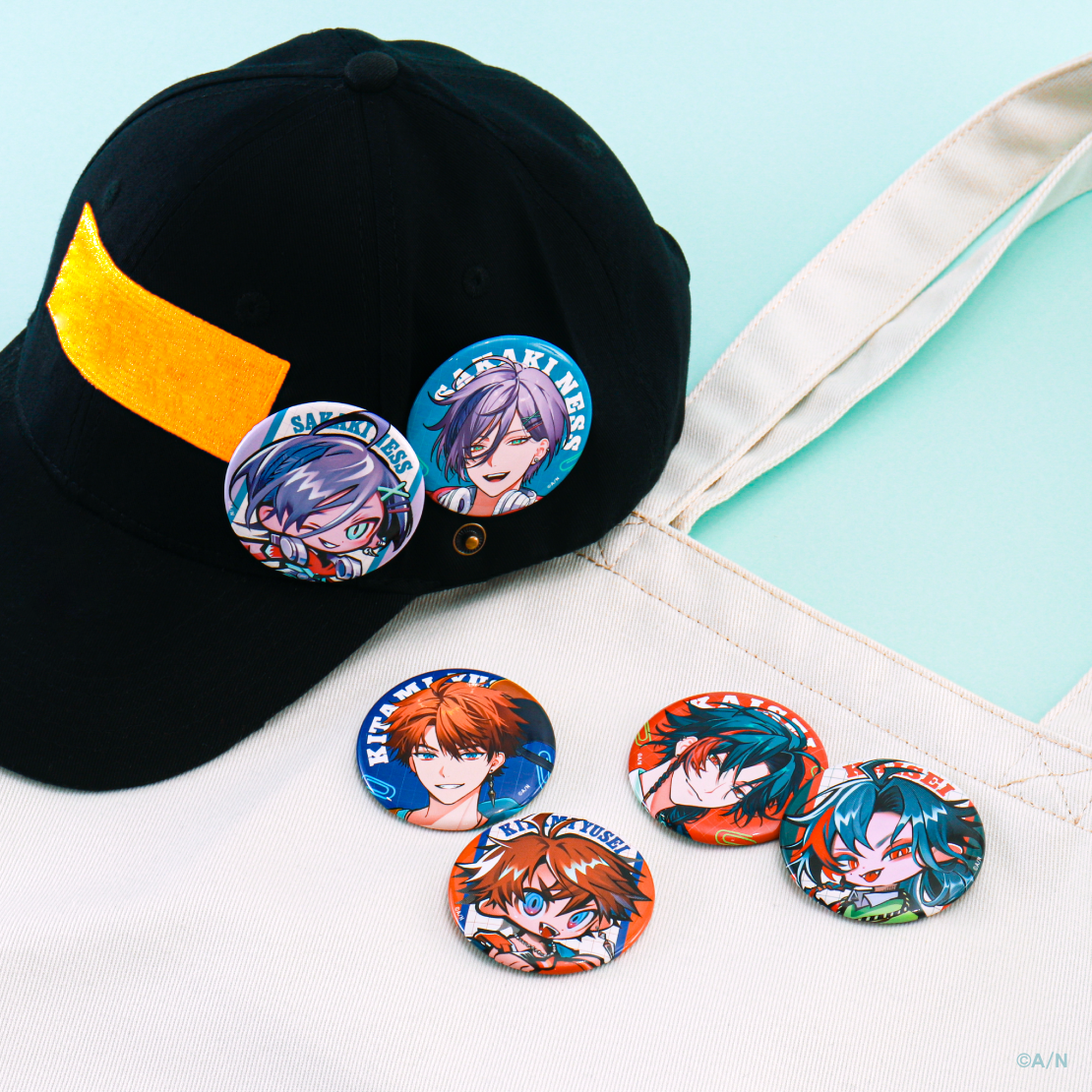 3SKM College】ランダム缶バッジ｜にじさんじオフィシャルストア